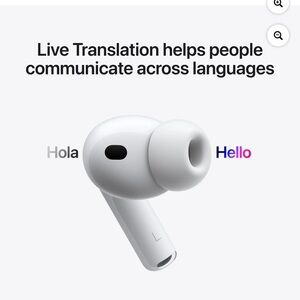 Brand New - Unopened Box Apple AirPods- 3 Pro with Live Translation - White